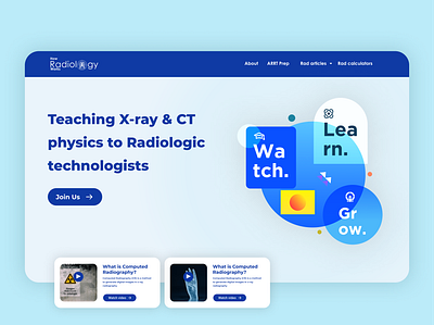 How radiology works: landing page courses landing page radiology teacher usa xray youtube
