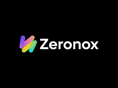 Zeronox Logo Design asrafuluix brand identity branding coloful logo design flat icon iconic logo illustration logo logo design logo maker minimal modern logo tech logo typography ui z letter logo