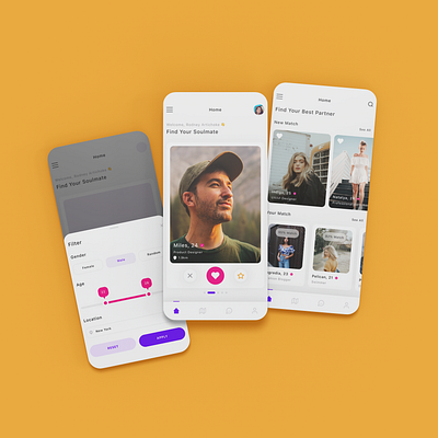 Dating App UI Design | App UI Design | Dating Application Design app design app development best app to learn ui ux design best app ui design 2023 best ui design for mobile apps dating app dating app ui design dating site ui design mobile app design mobile app ui design mobile application ui design