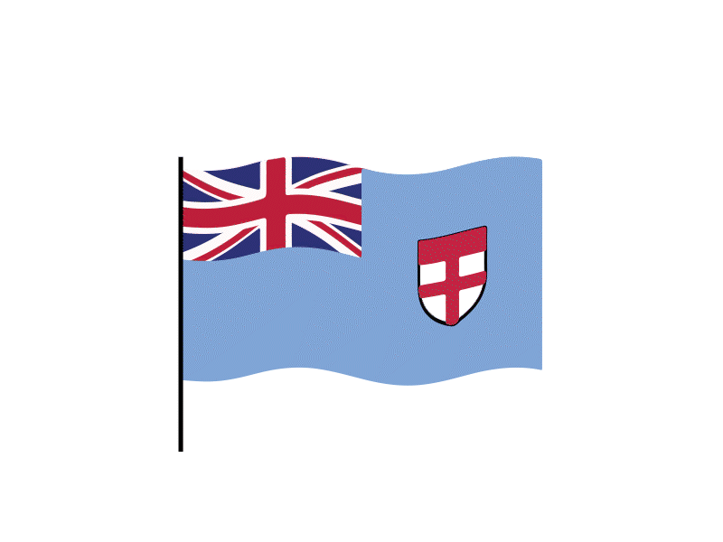 Fiji flag Lottie JSON animation animated animation apps custom design gif graphicsgenisys html5 illustration json landingpage loader loading lottie lottiemotion lottiewebie preloader waving webpage website