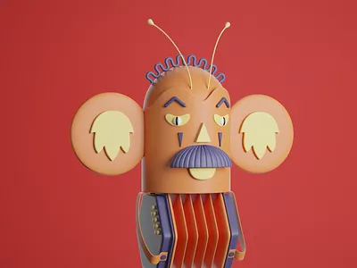 Totti Totem NFT 3d 3dart avatar brand branding character collection design logo nft