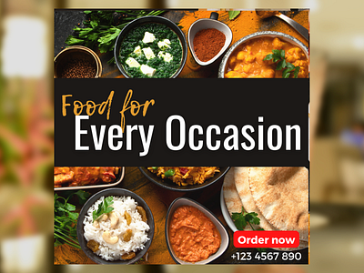 Food template made in Canva canva canva design canva expert canva template design food food design graphic design modern canva template modern template