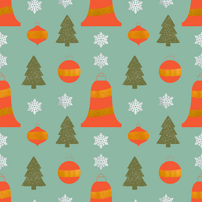 Christmas Pattern branding christmas design graphic design illustration pattern design patterns