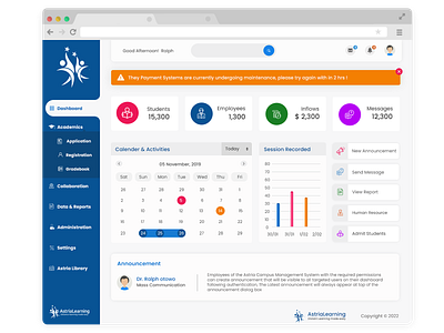 School Management Dashboard/Admin panel Template admin panel admin panel concept admin panel design admin panel software admin panel template admin panel ui dashboard dashboard concept dashboard design dashboard template school management school management dashboard software concept software design software template ui ux web application web application design web design