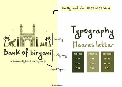 Biryani Brand Rebranding Designs branding logo