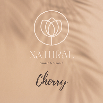 Cherry Cosmetic Content Design branding content design design graphic design logo tasarı