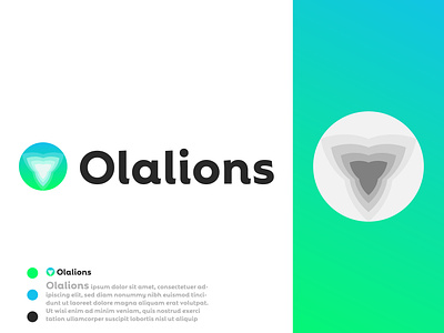 Olalions Logo Design branding design flat icon illustration lions logo logo minimal modern logo ola logo olalions logo ty typography ui