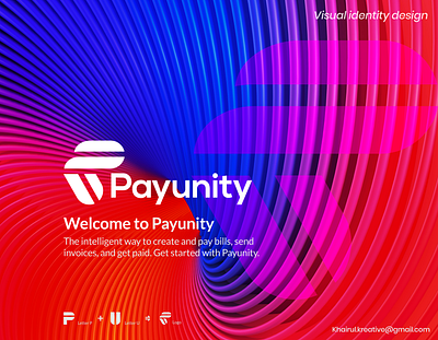 Payunity Logo agency branding design graphic design identity inspiration logo mark minimal paylogo process
