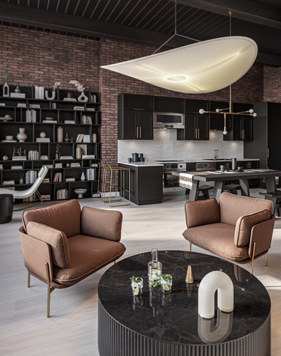 Interior visualization by 3dvisdesign 3d 3dsmax architectural visualization cgi design illustration inter interior rendering visualization