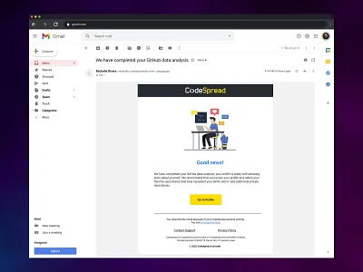 CodeSpread Emails branding email design graphic design mailing ui uidesign ux