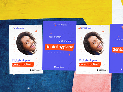 Brand Identity – Poster Design for a Healthtech Startup advertising banner brand brand identity branding design graphic design health mobile app outdoor poster print promotion startup ui visual identity