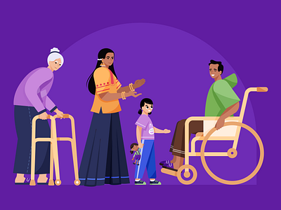 Inclusive and Diverse adobe branding cultural diversity culture design digital diverse diversity fintech illustration illustration library illustrator inclusive phonepe ui vector visual design