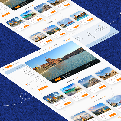 Iran tur /responsive design app design ui ux