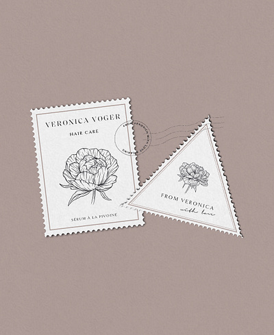 Creative visuals - Veronica Voger branding creative stamps graphic design timeless design visuals