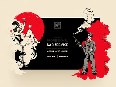 Raise the Bar branding ui ux website