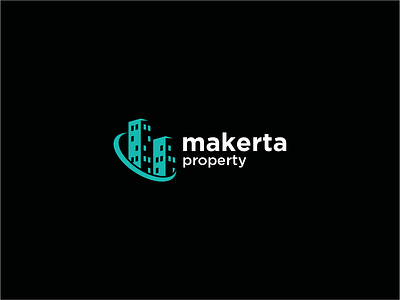 Makerta Property design logo property