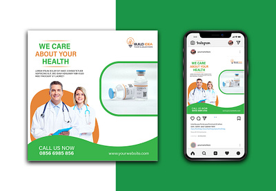 Medical social media post Design graphic design instagram post design medicel medicel social media post design social media post