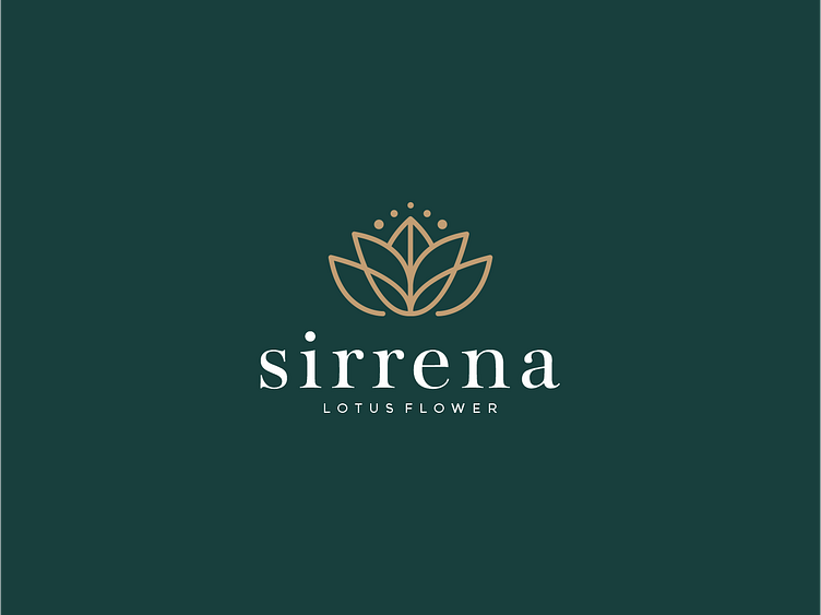 Sirrena, Lotus Beauty Logo by Akroul Kafi on Dribbble