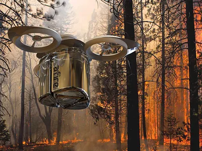 Drone Wildfire