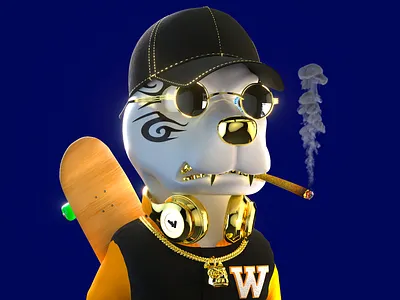 Good stuff Elon 3d art 3d character 3d model character design character modeling digital art dogecoin ilonmusk litecoin nft nft art nft character