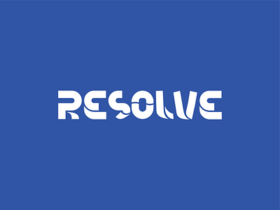 Wordmark | Resolve brand identity branding design e letter graphic design l letter logo logo design logo mark logomark logotype o letter r letter s letter v letter wordmark