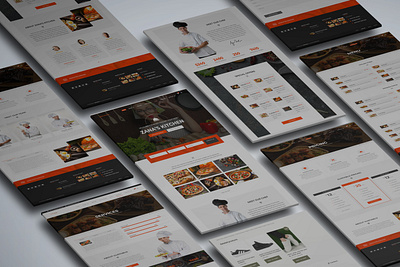Restaurant Ecommerce WordPress Website fiverr