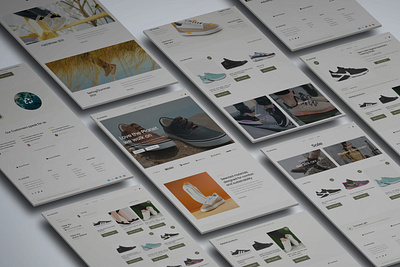 Shoe Ecommerce Shop WordPress Website fiverr