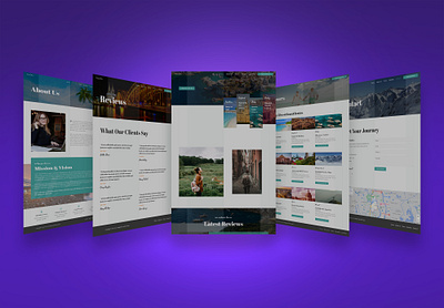 Travel Agency WordPress Website wordpress agency design