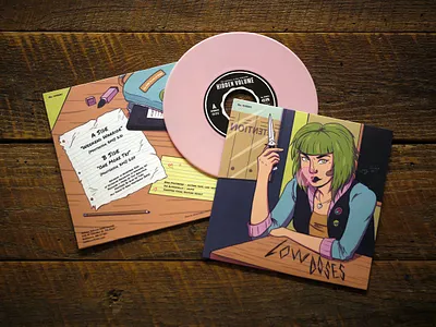 Weekend Warrior garage rock hidden volume records punk record cover