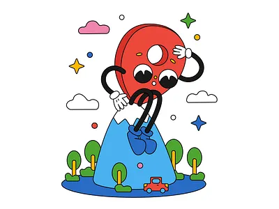 Location pin 🏔 adobe illustrator app cartoon character find illustration location map pin search traditional cartoon vector web