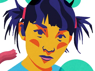 Flat Art animation branding