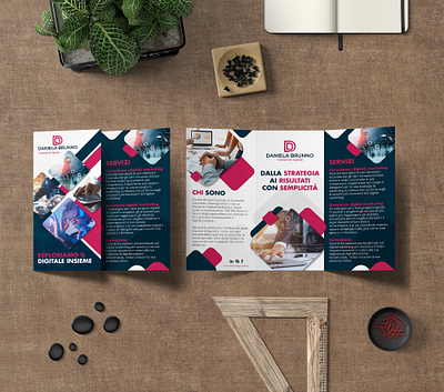 Trifold Brochure branding brochure design financial graphic design graphicdesign marketing technology trifold