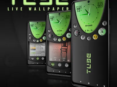 TUBE | Live Wallpaper android klwp live wallpaper smartphones ui ux