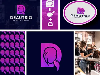 Beauty Salon Logo Design beauty logo branding creative design flat illustration logo logo animation logo design logo idea salon logo vector