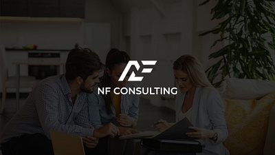 Consulting Logo Design, NF logo Design consulting logo logo design nf logo nf logo design