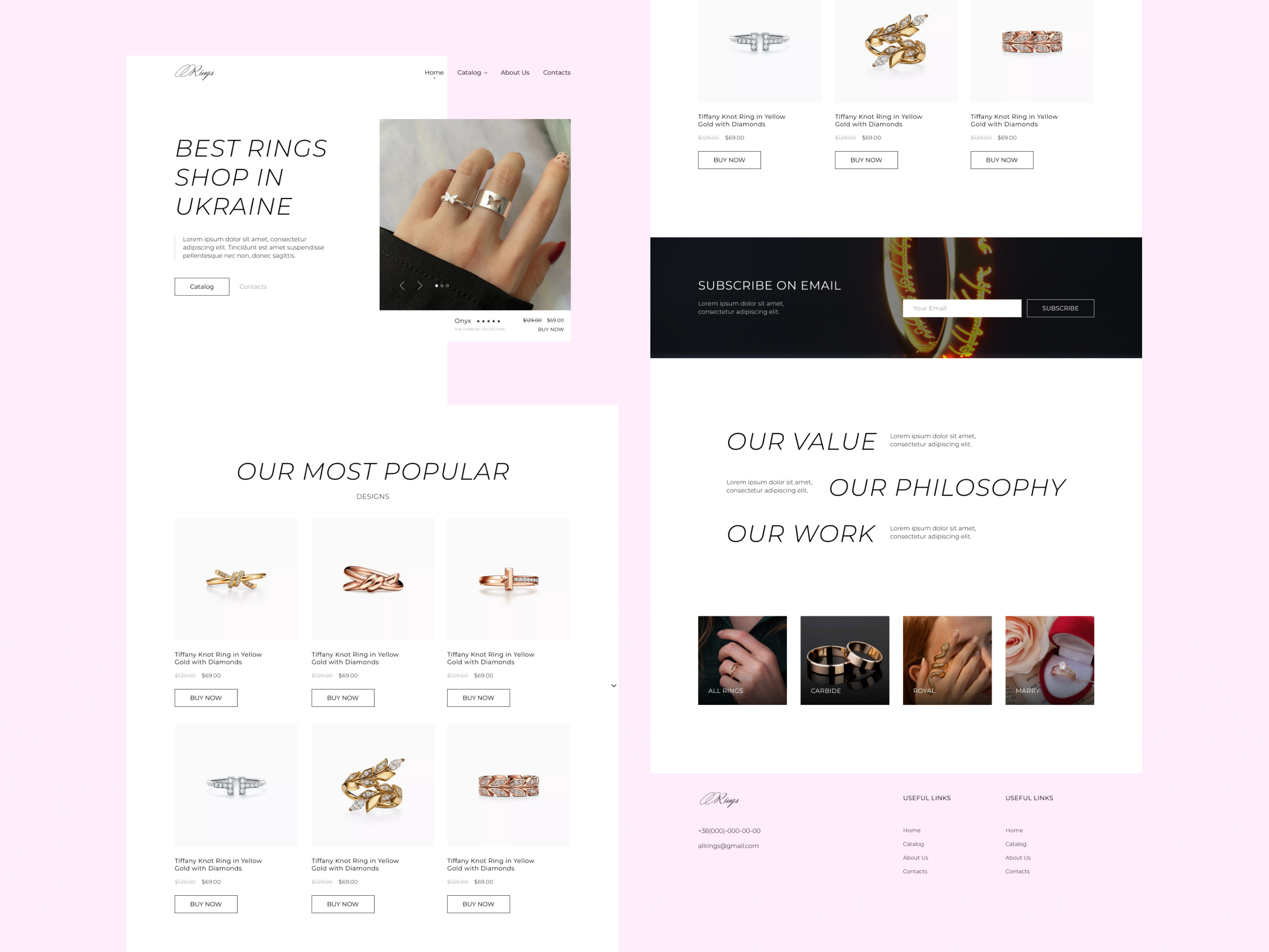 Example of E Commerce Website Design
