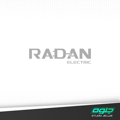 RADAN ELECTRIC رادان الکتریک branding design icon graphic illustration logo logo graphic typography