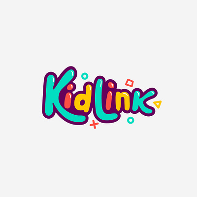 KidLink branding design graphic design kid kids logo vector