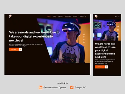 Hero Section hero section ui design web page