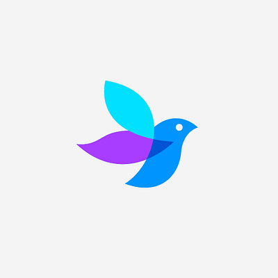 Bird bird branding design gradient graphic design logo