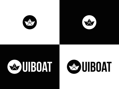 [Logo] UIBoat - The marketplace for designers branding design icons logo marketplace templates ui ui kit