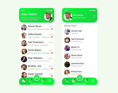 Redesign of Whatsapp