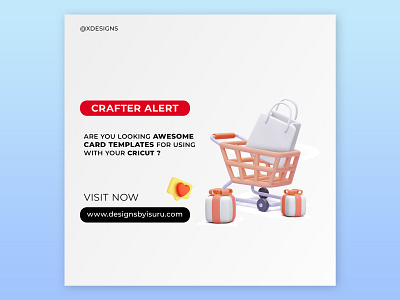 Social media design for Cricut_boss on IG. branding graphic design illustration photoshop social media design