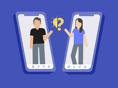 Live Interaction ?! concept design graphic design illustration typography vector