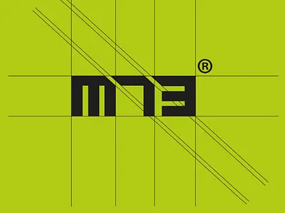 M73 Logo design brand brand identity branding corporate design corporate identity edgy logo fitness futuristic geometrical graphic design gym identity design logo logodesign logomark minimal mark modern simple sport wordmark