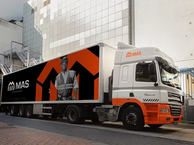 MAS® Logo and Identity brand brand identity branding construction corporate design corporate identity corporate system geometric logo logo design logodesigner logomark minimal modern simple