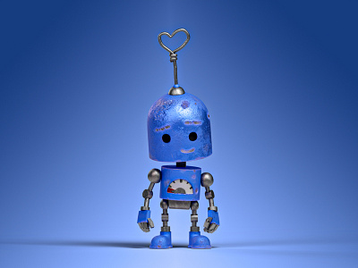 small robot 3d 3d art 3d artist 3d illustration 3d max 3d robot blender blender artist ddd design robot substance painter