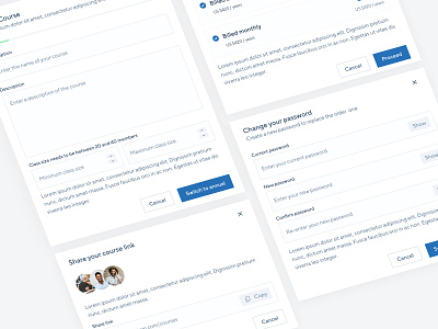 Modal design modals product design ui