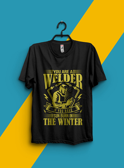 welder t-shirt design design graphic design illustration t shirt design t shirt design tee tshirt tshirt design typography welder welder t shirt design welder tshirt design