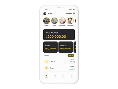 ERRAND APP UI REDESIGN mobile app ui ux